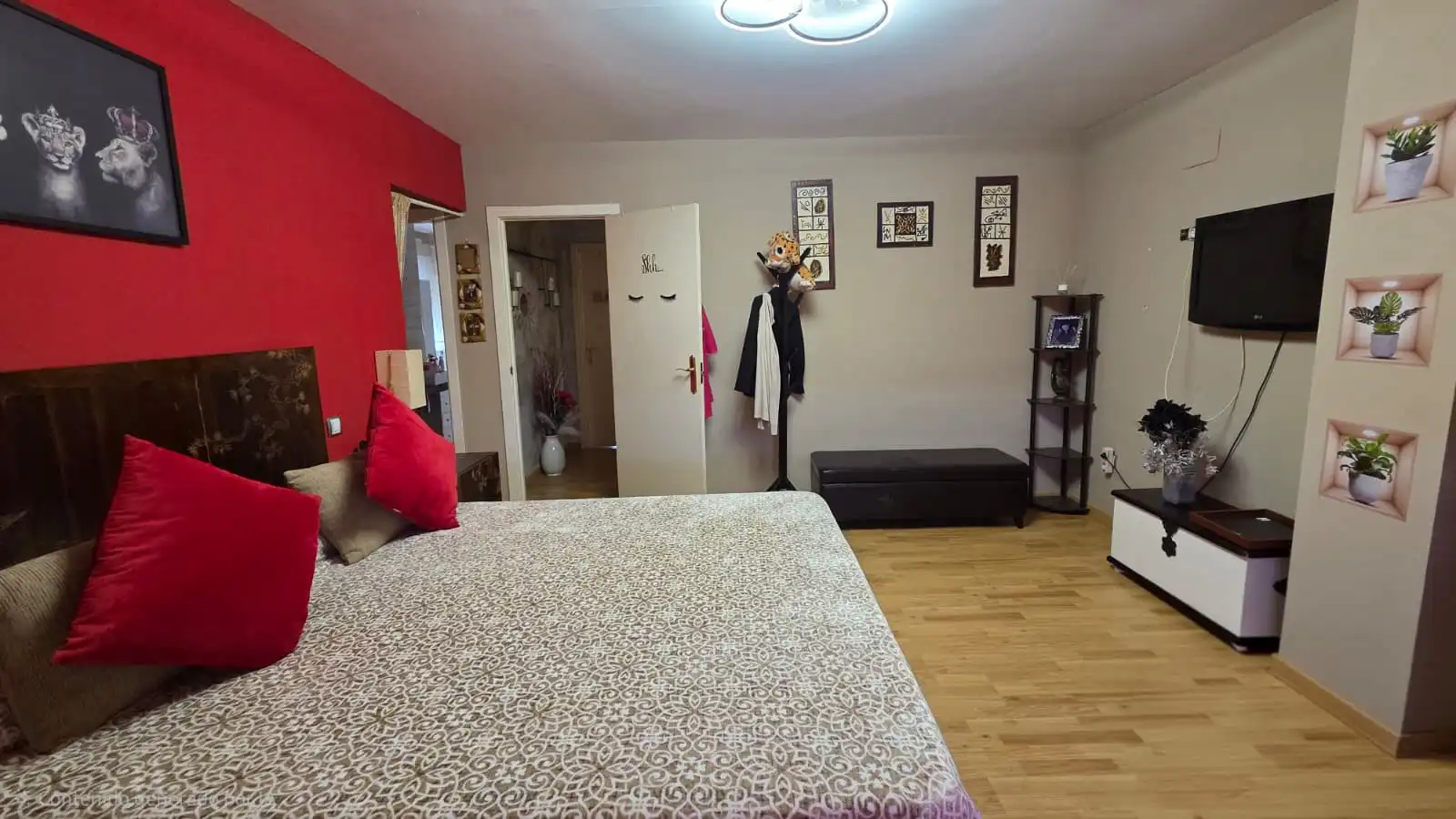 Dormitori de Casa adosada en venda en Illescas amb Aire condicionat, Calefacció i Jardí privat