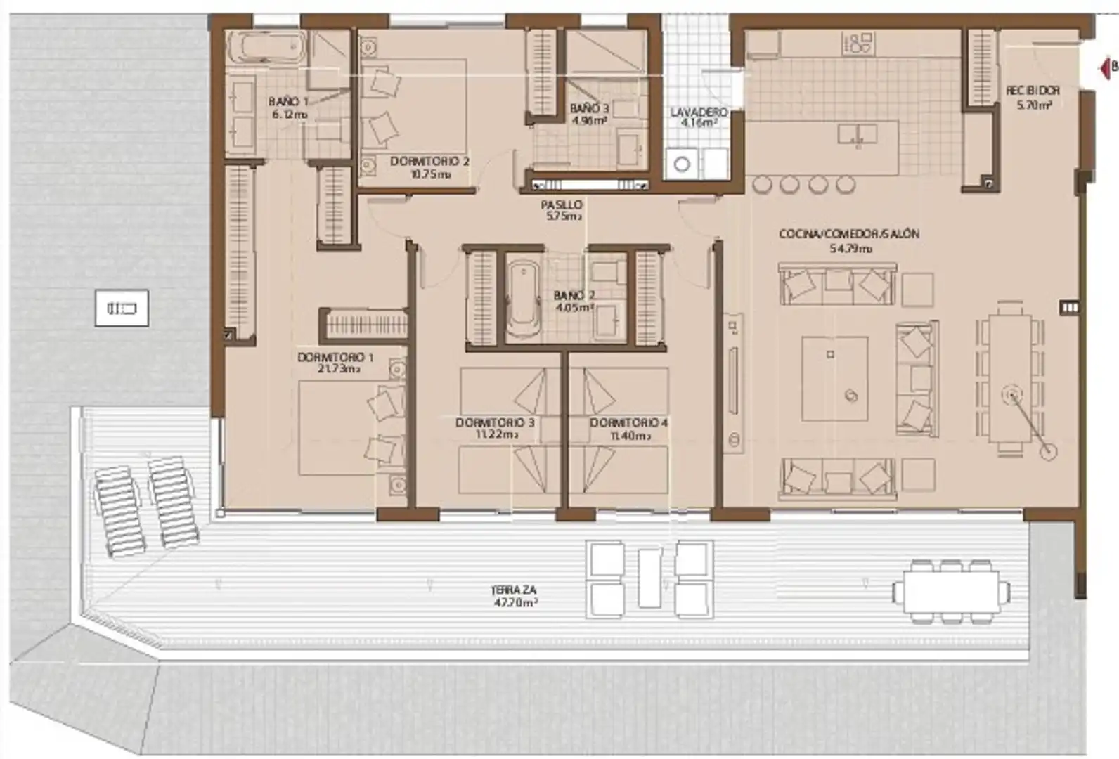 Apartament amb ascensor en venda a Torreblanca del Sol, imagen 2