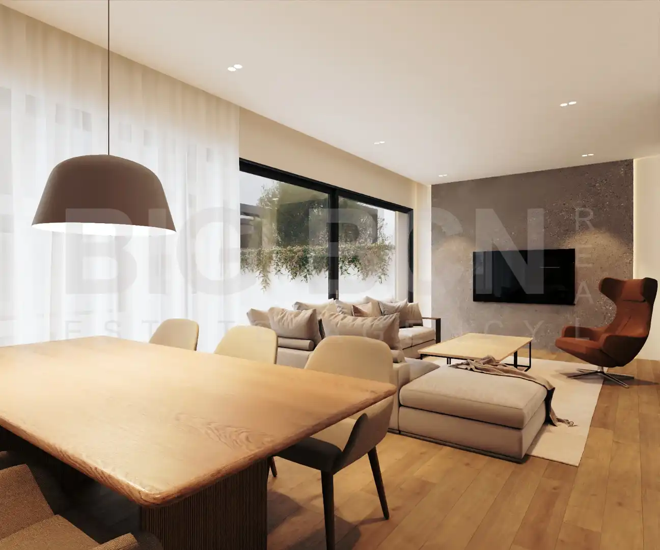 Sala d'estar de Casa o xalet en venda en L'Hospitalet de Llobregat amb Aire condicionat, Calefacció i Jardí privat