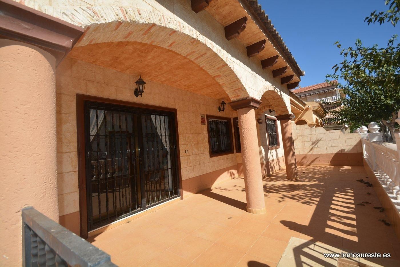 Exterior view of House or chalet for sale in Pilar de la Horadada  with Private garden and Terrace
