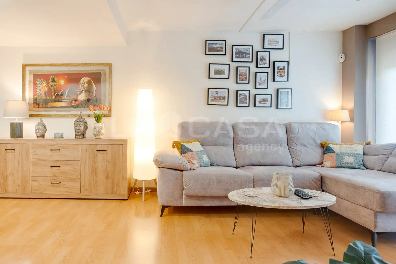 Sala de estar de Piso en venta en Can Bassa