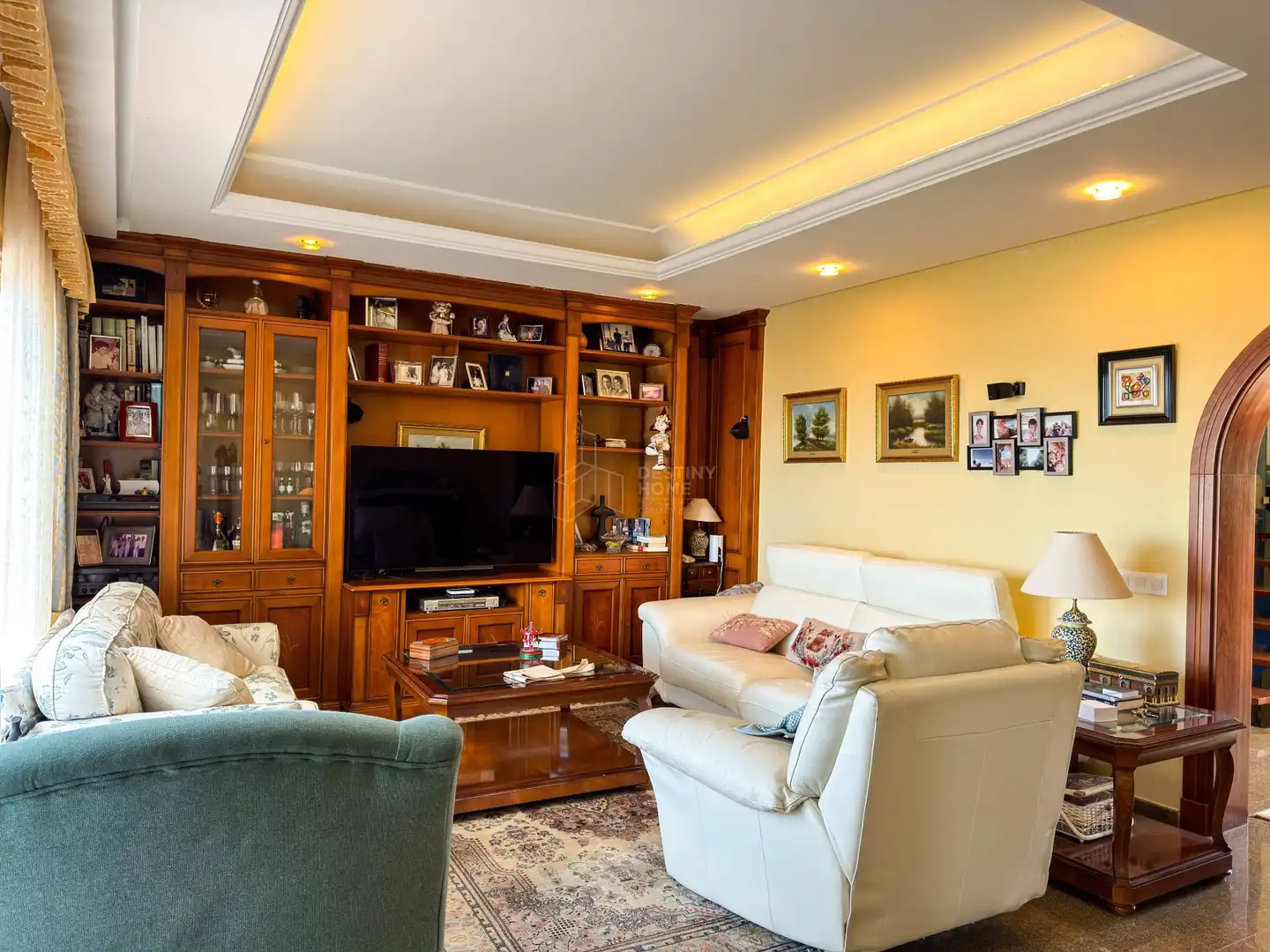 Sala d'estar de Casa o xalet en venda en Pájara amb Jardí privat i Moblat