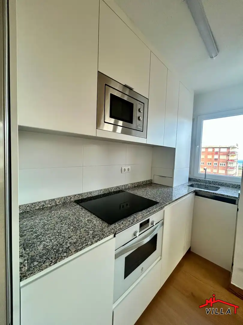 Küche von Wohnung zum Verkauf in Laredo mit Heizung und Terrasse