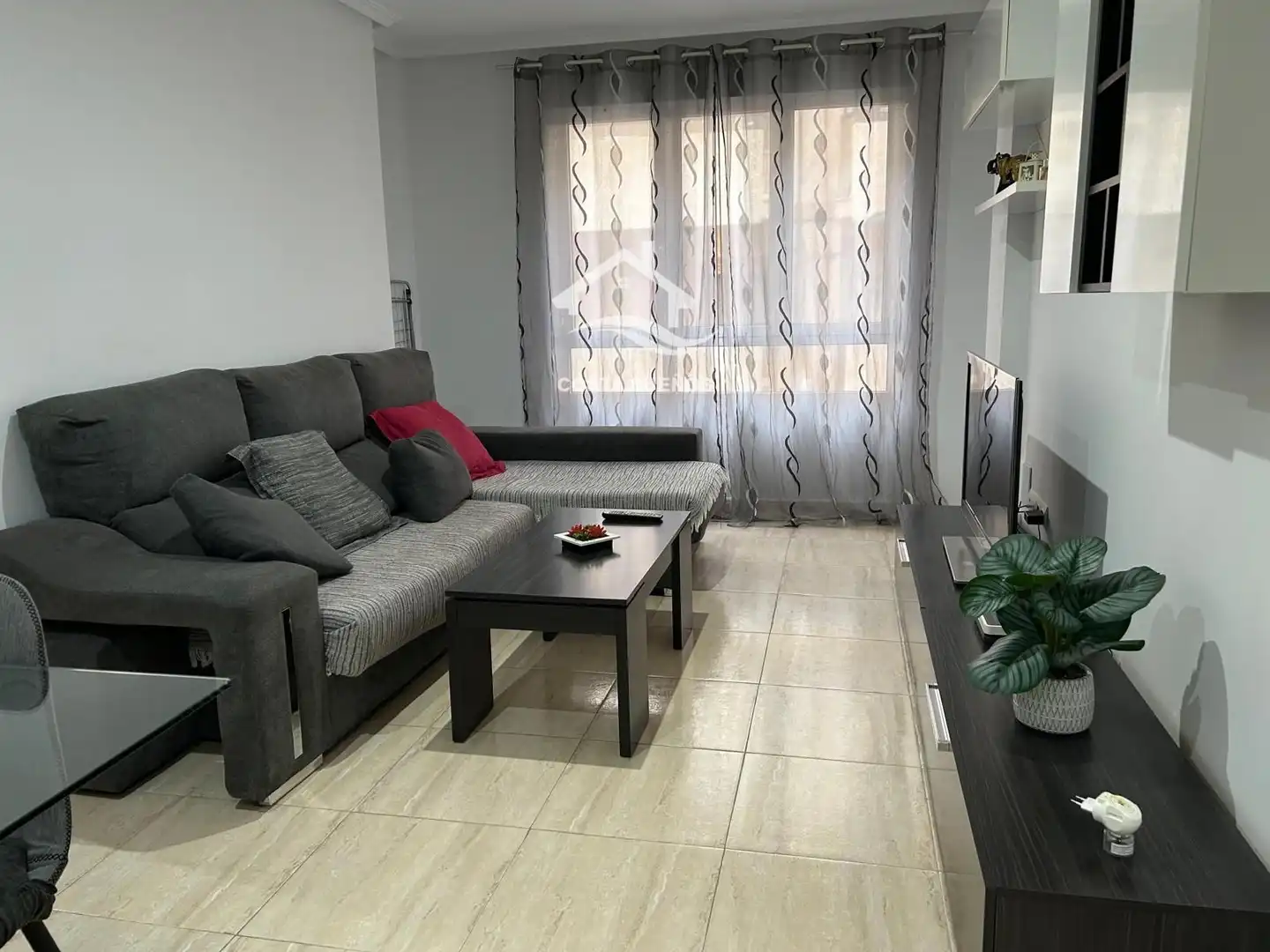 Sala d'estar de Pis en venda en Sant Joan d'Alacant amb Terrassa i Moblat