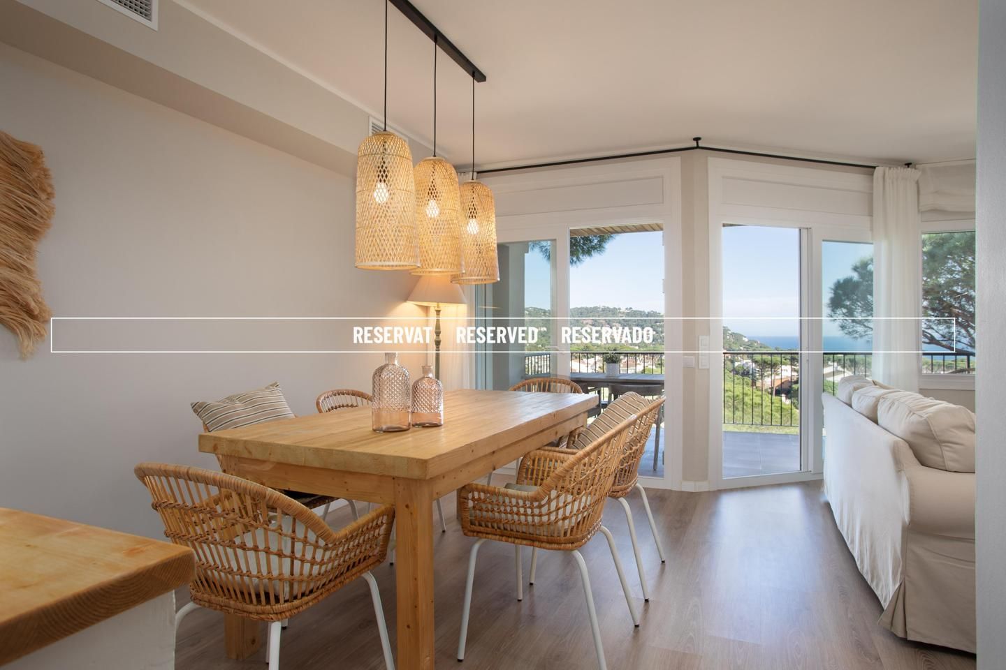 Menjador de Pis en venda en Palafrugell amb Aire condicionat, Parquet i Terrassa