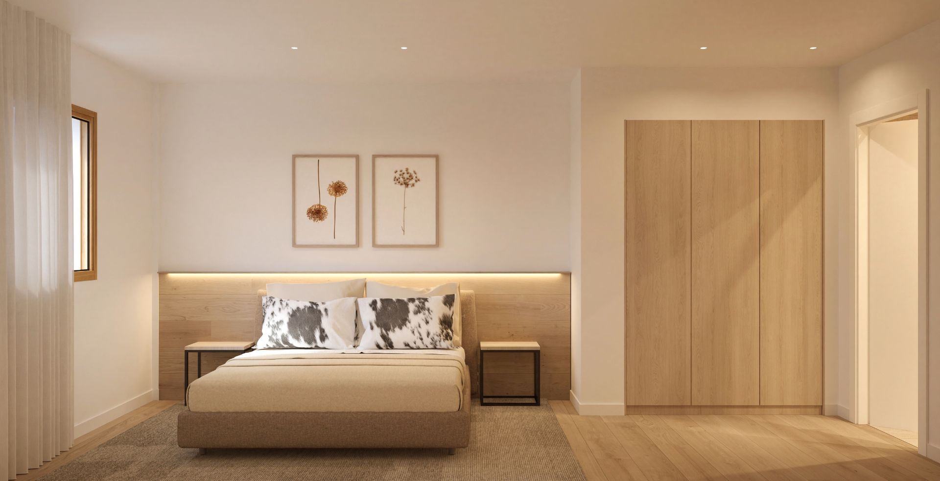 Bedroom of Flat for sale in Bossòst  with Air Conditioner, Heating and Parquet flooring