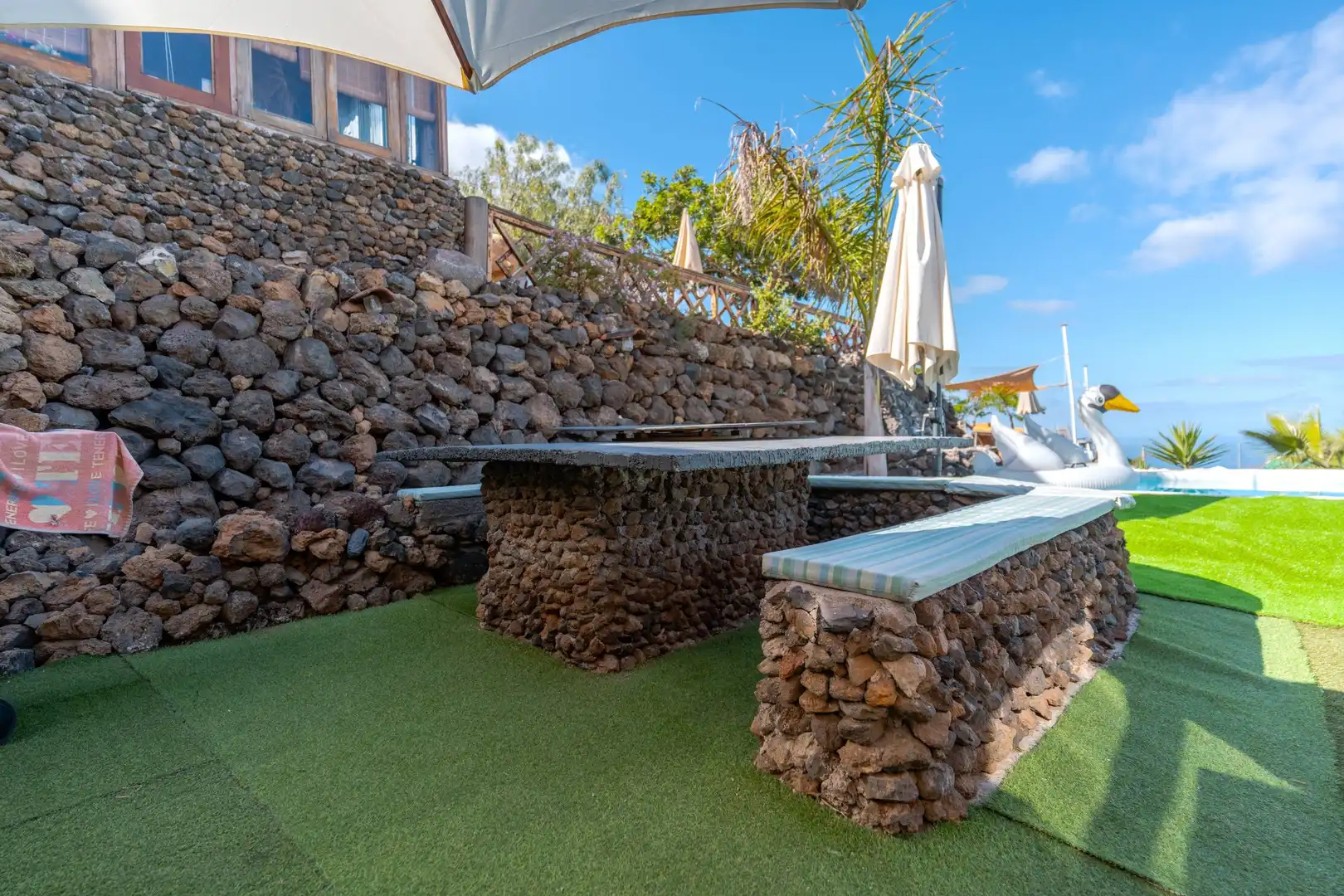 Terrace of Country homes for sale in Guía de Isora  with Swimming Pool