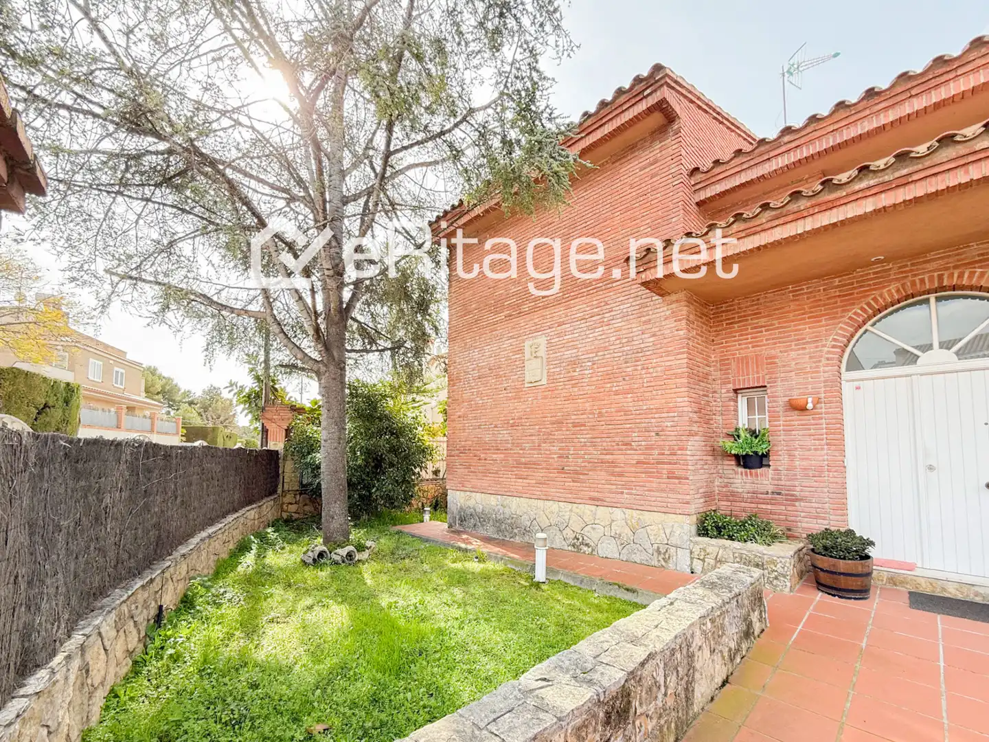 Vista exterior de Casa o chalet en venta en Altafulla con Jardín privado, Parquet y Terraza