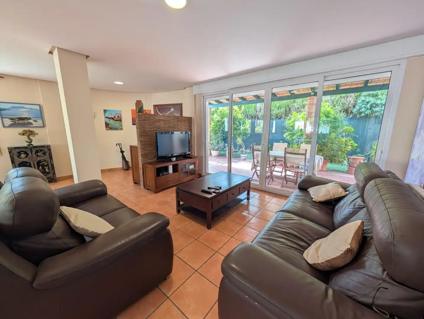 Wohnzimmer von Haus oder Chalet zum Verkauf in Gandia mit Heizung, Privatgarten und Terrasse