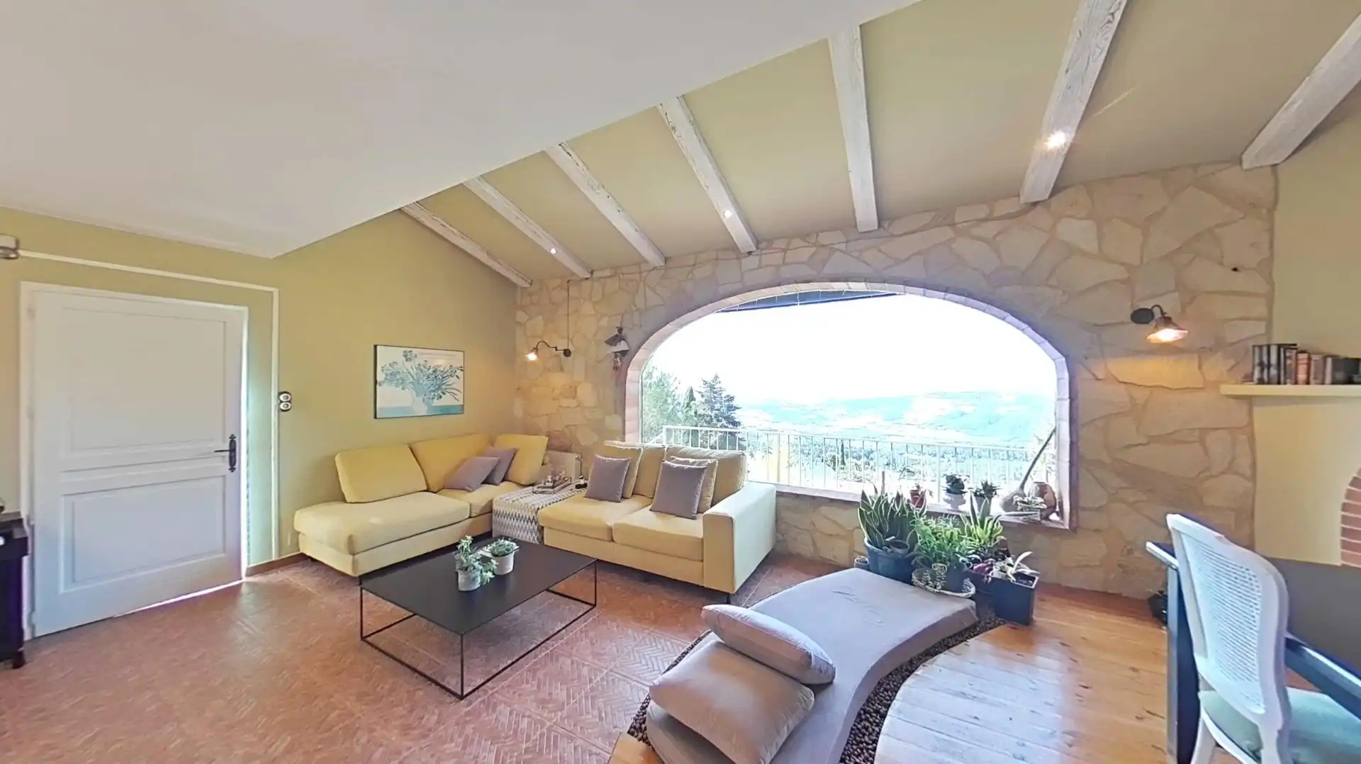 Sala de estar de Casa o chalet en venta en L'Ametlla del Vallès con Aire acondicionado, Calefacción y Jardín privado