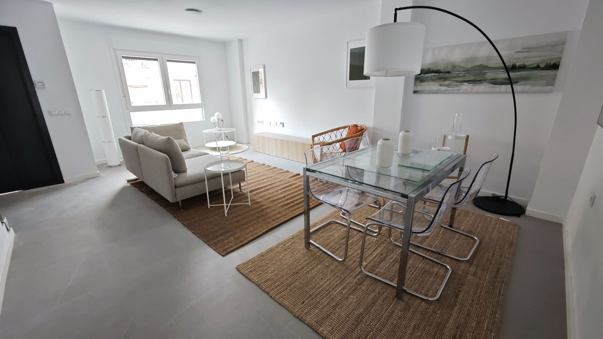Living room of Single-family semi-detached for sale in  Murcia Capital