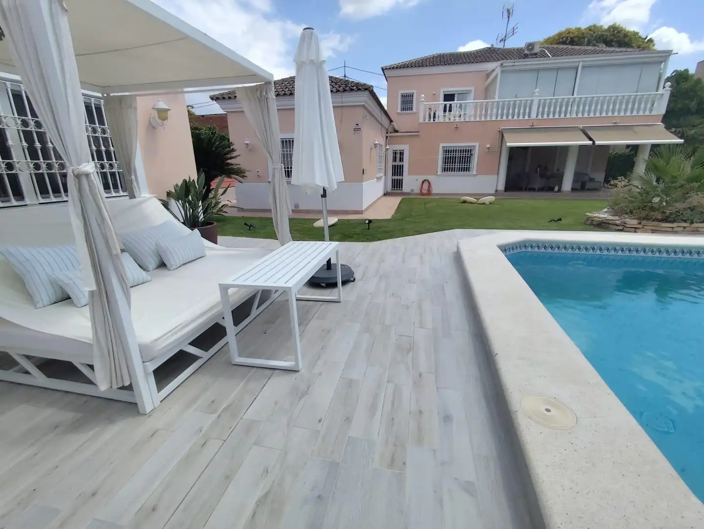 Terraza de Casa o chalet en venta en Murcia con Aire acondicionado, Jardín privado y Terraza