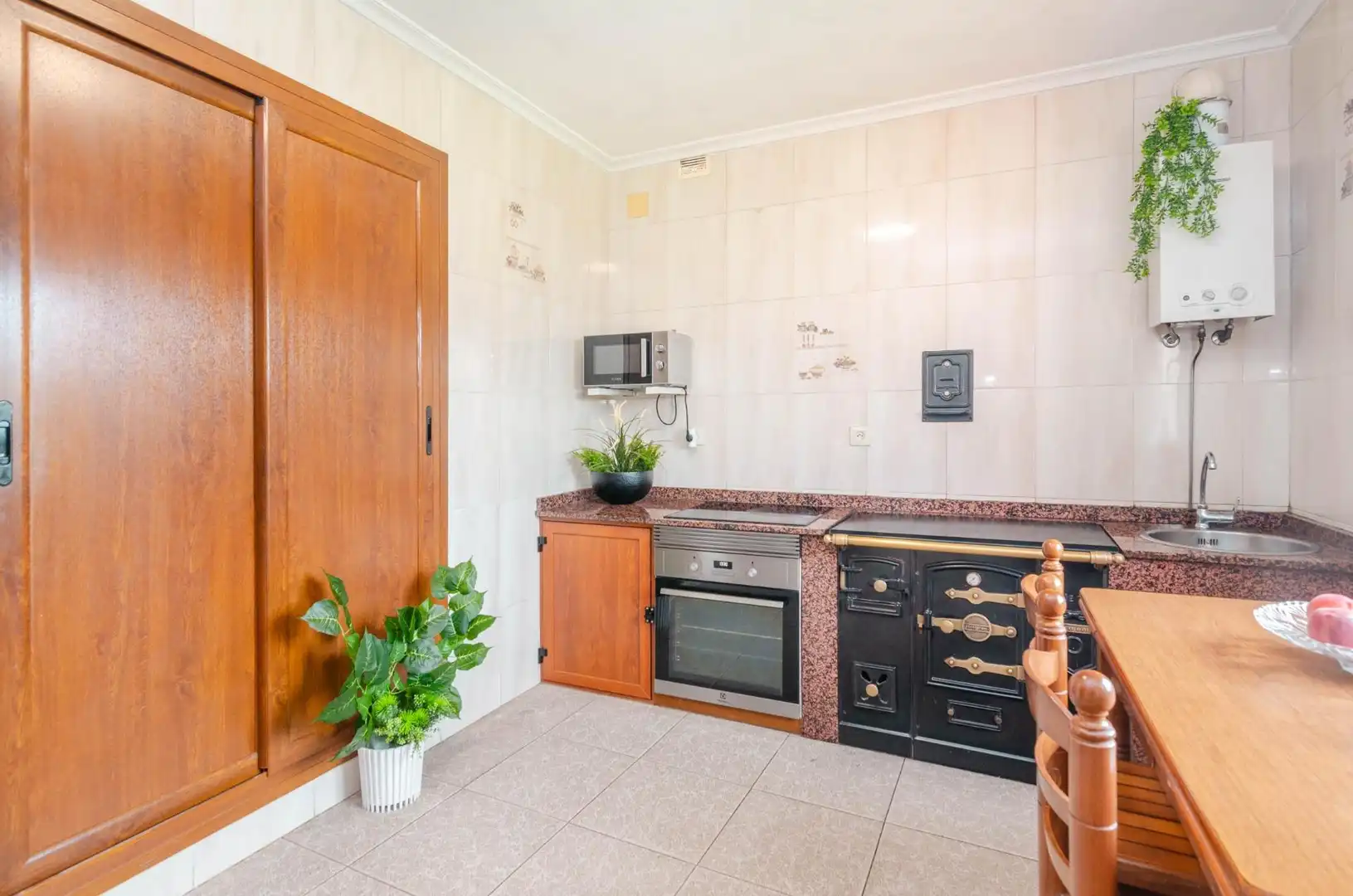 Cocina de Casa o chalet en venta en Gozón con Calefacción, Terraza y Amueblado