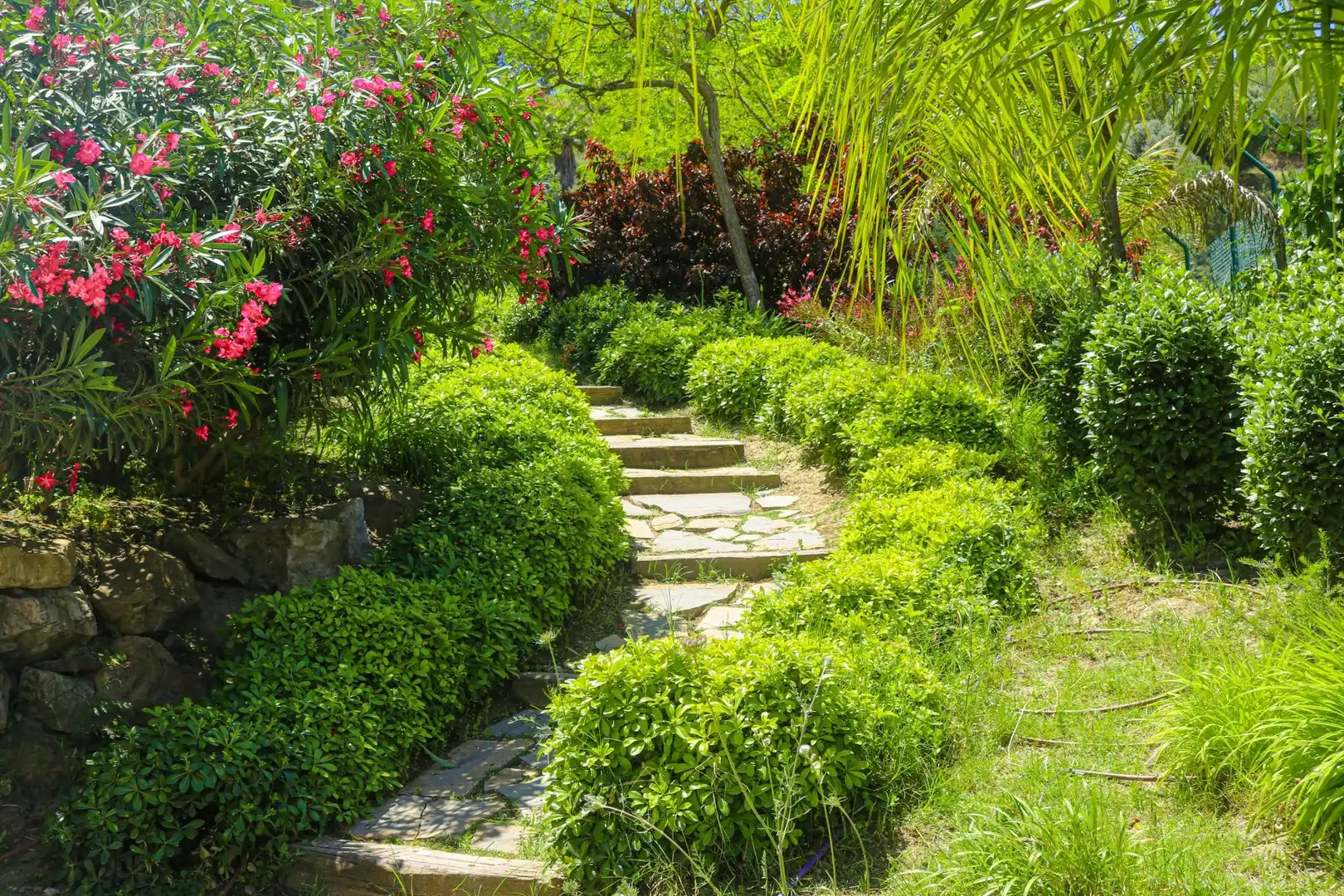 Jardín de Planta baja en venta en Mijas con Aire acondicionado, Jardín privado y Terraza