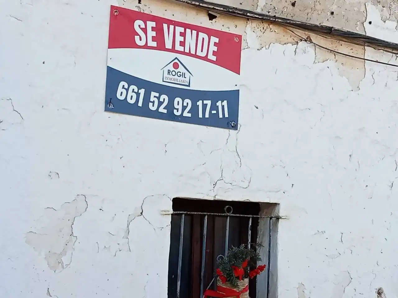 Vista exterior de Casa adosada en venta en Segura de León