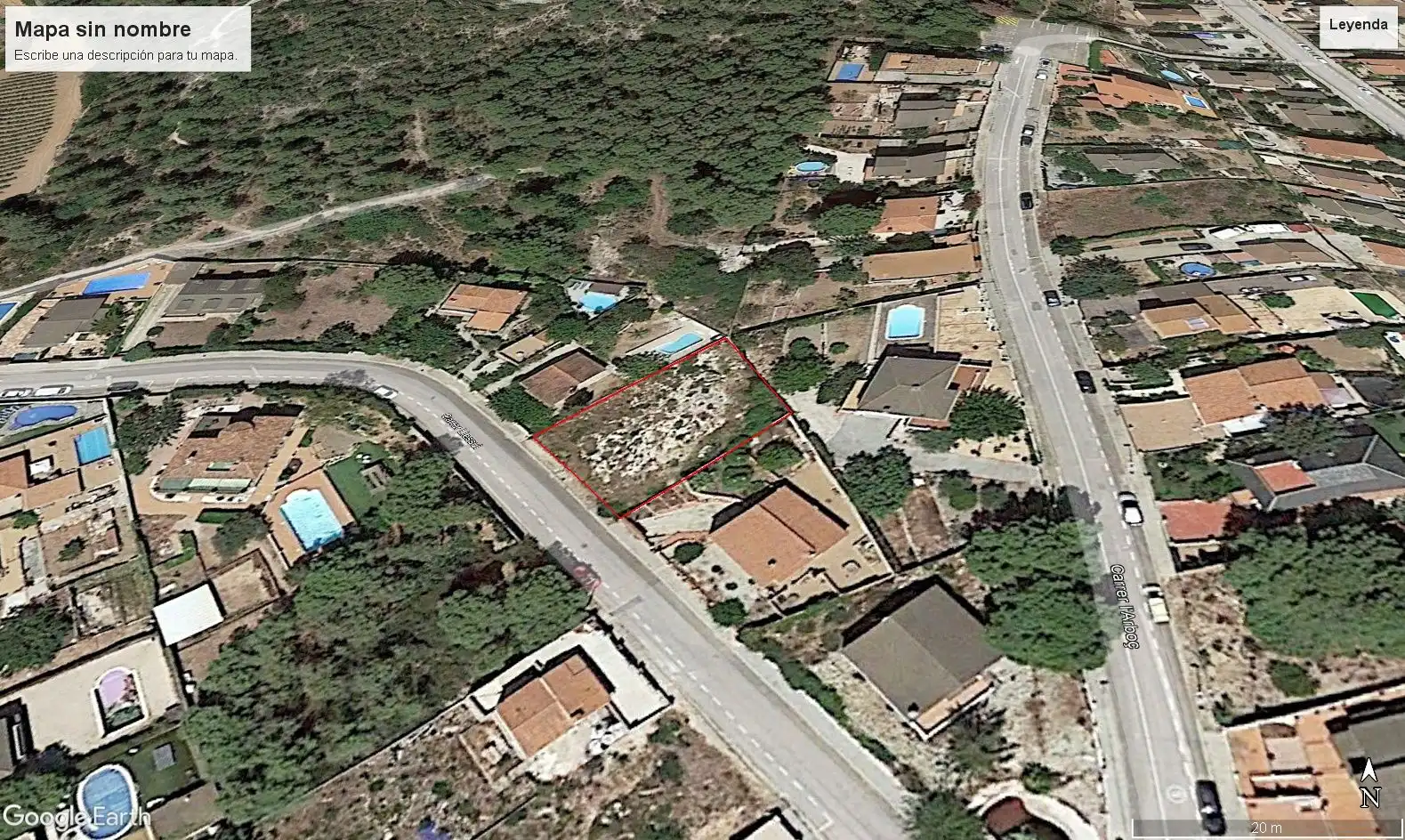 Terreno residencial en venta en Carrer Llessui 26