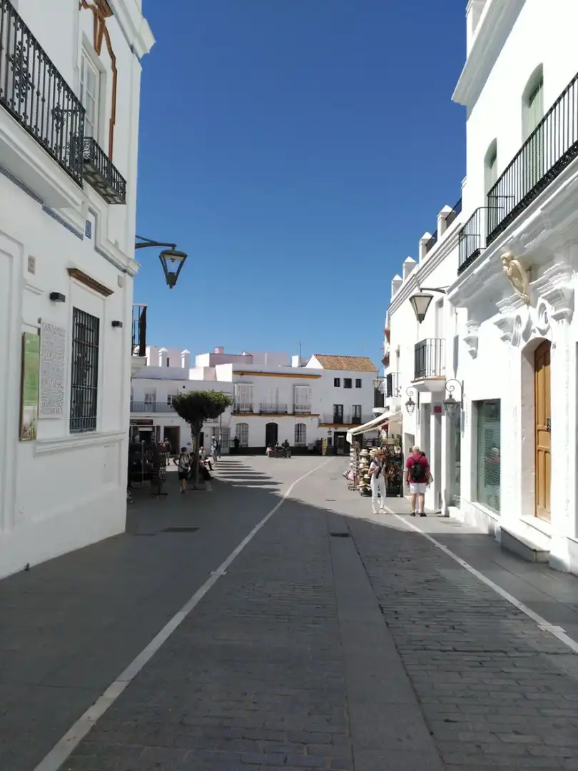 Vista exterior de Casa o xalet en venda en Conil de la Frontera amb Aire condicionat