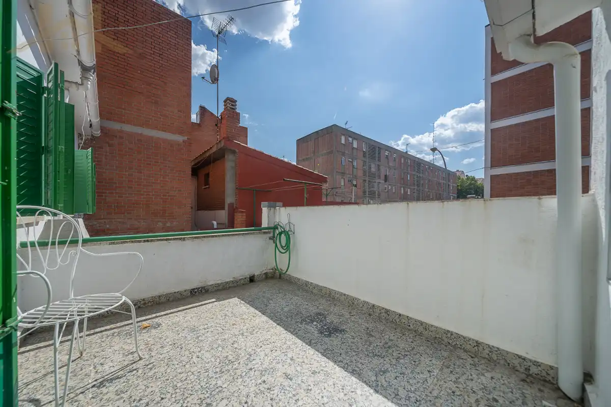 Terrassa de Casa adosada en venda en Collado Villalba amb Calefacció, Terrassa i Balcó