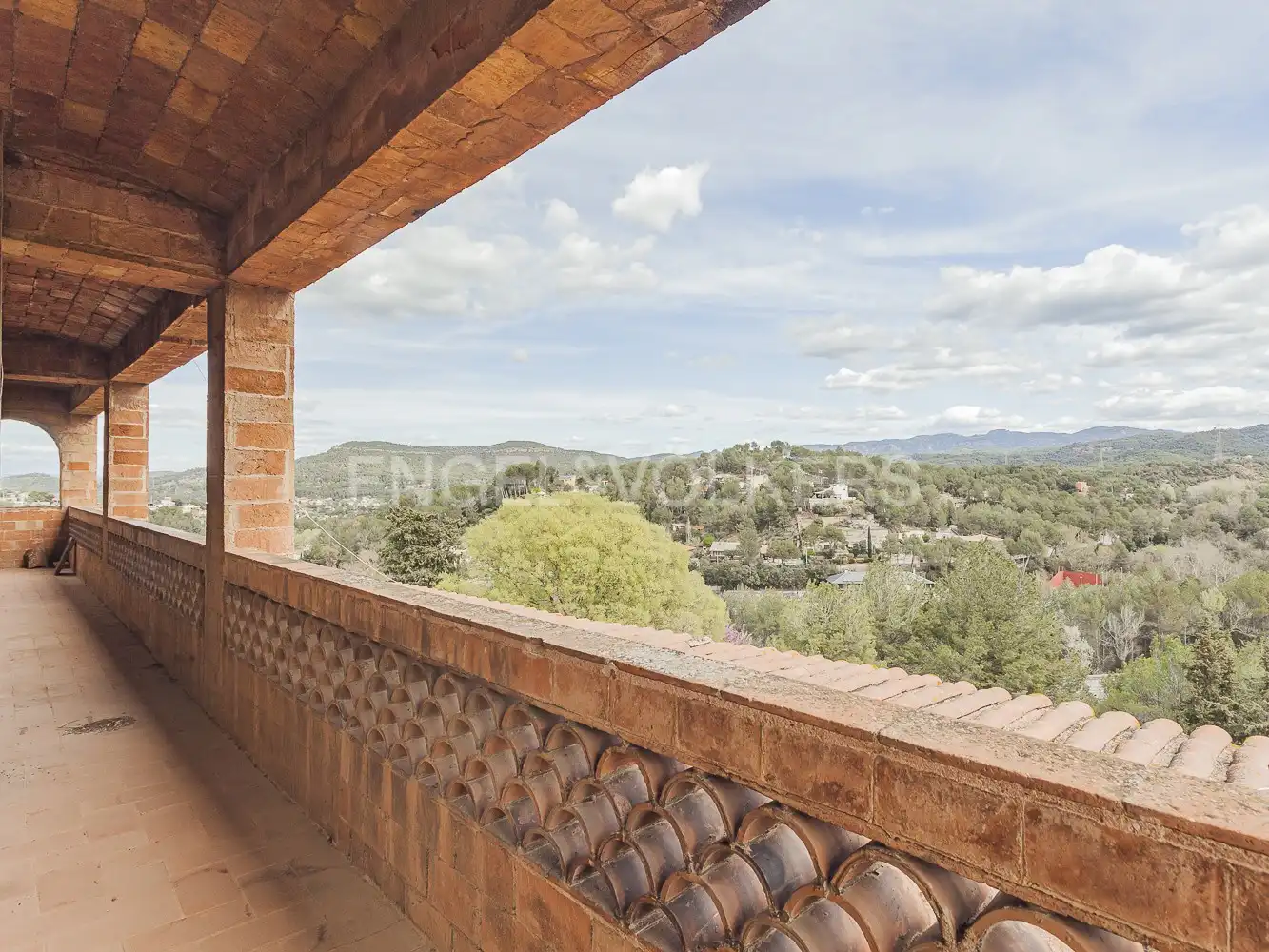Terraza de Casa o chalet en venta en Vacarisses con Calefacción y Jardín privado
