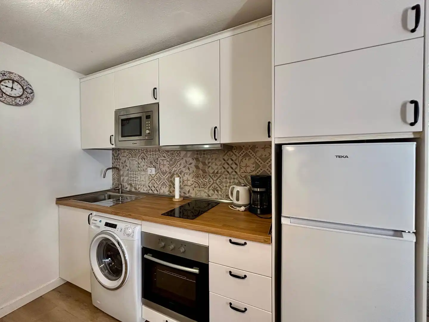 Cuina de Apartament en venda en Antigua amb Jardí privat, Terrassa i Moblat