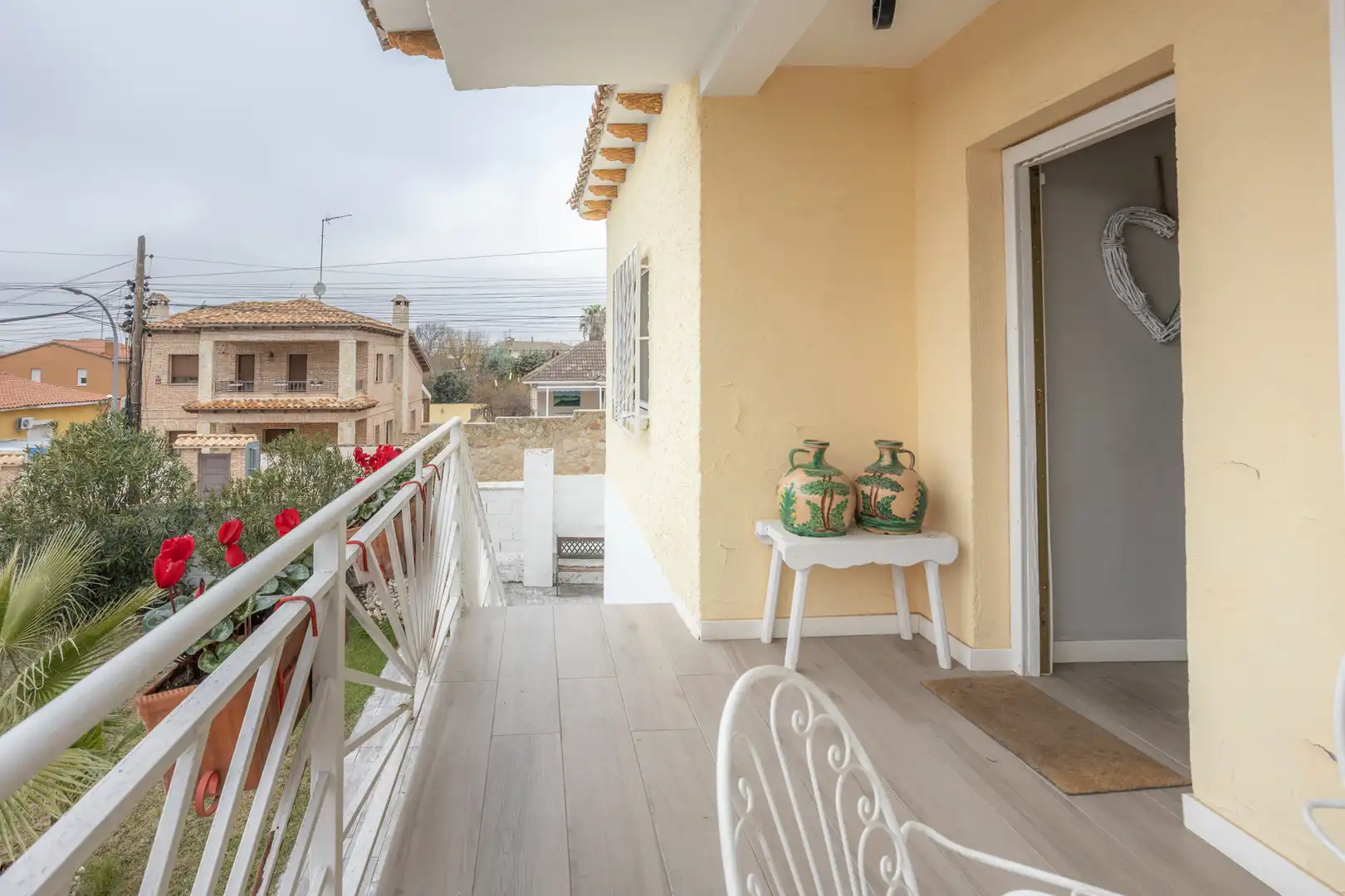 Terraza de Casa o chalet en venta en Casarrubios del Monte con Aire acondicionado, Calefacción y Jardín privado