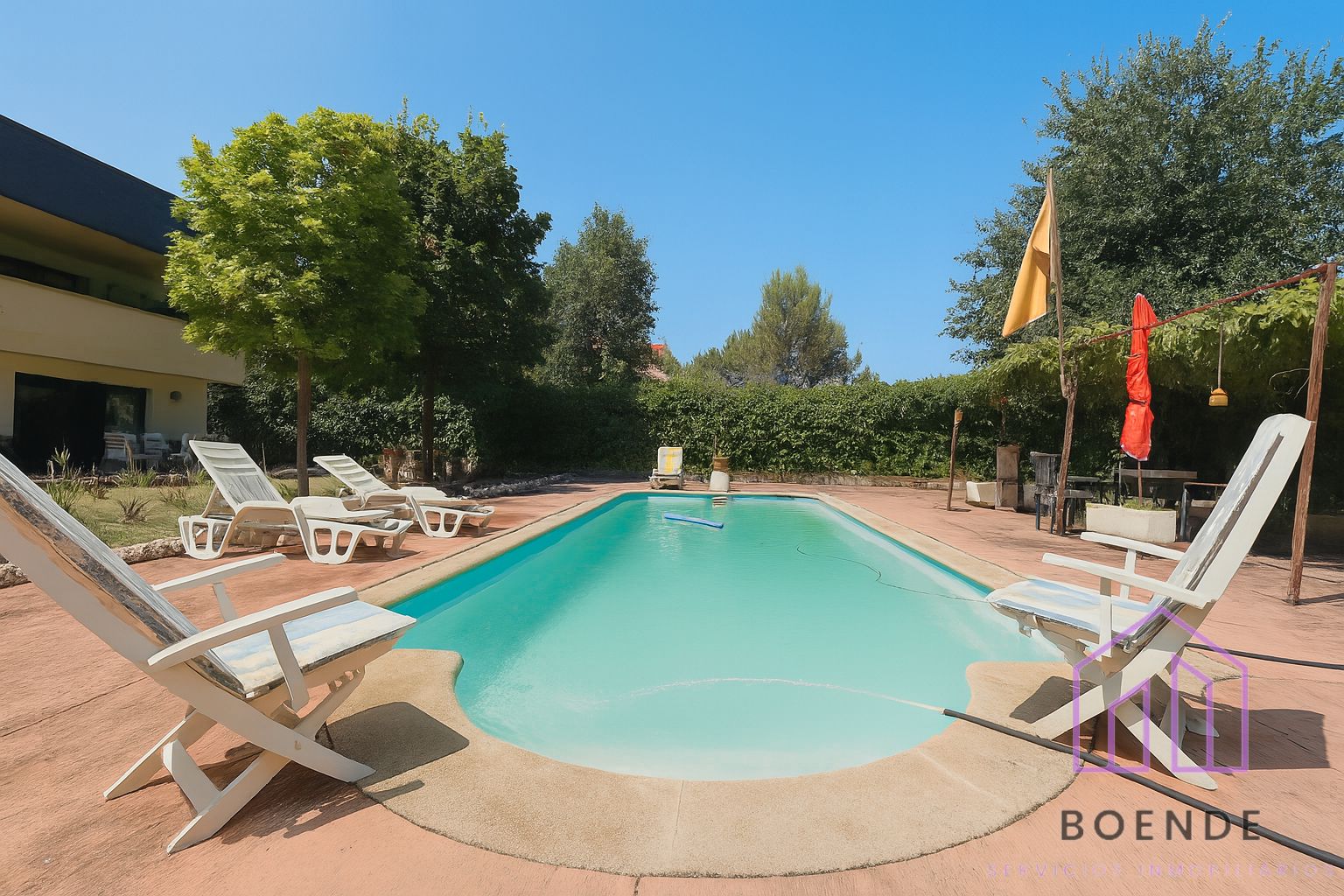 Swimming pool of House or chalet for sale in Campo Real  with Air Conditioner, Heating and Private garden