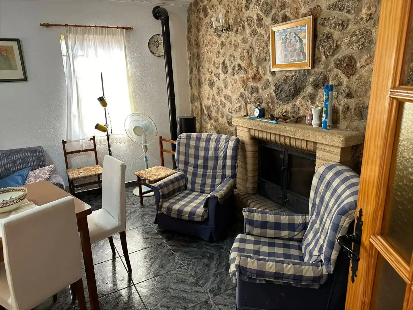 Sala de estar de Piso en venta en Letur con Jardín privado, Trastero y Amueblado