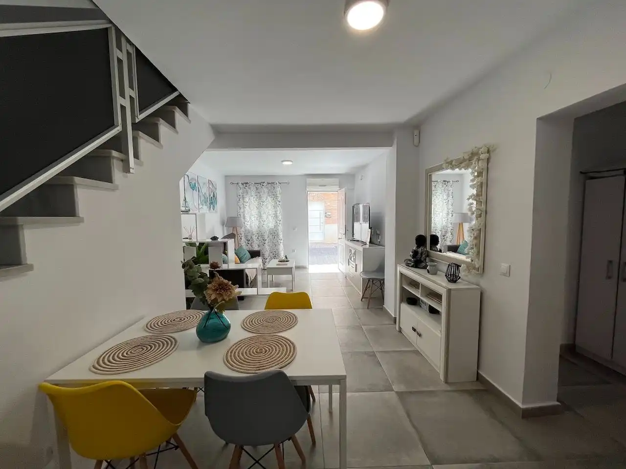 Sala de estar de Casa o chalet en venta en Vélez-Málaga con Amueblado
