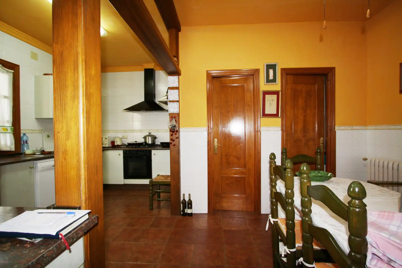 Cuina de Casa o xalet en venda en Albacete amb Aire condicionat, Jardí privat i Terrassa