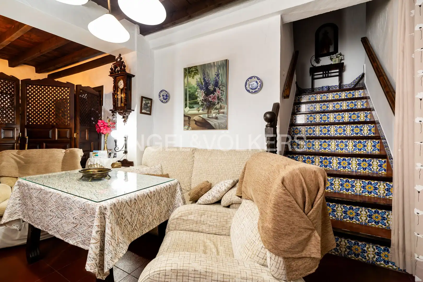 Living room of Houses for sale in Grazalema  with Air Conditioner, Heating and Storage room