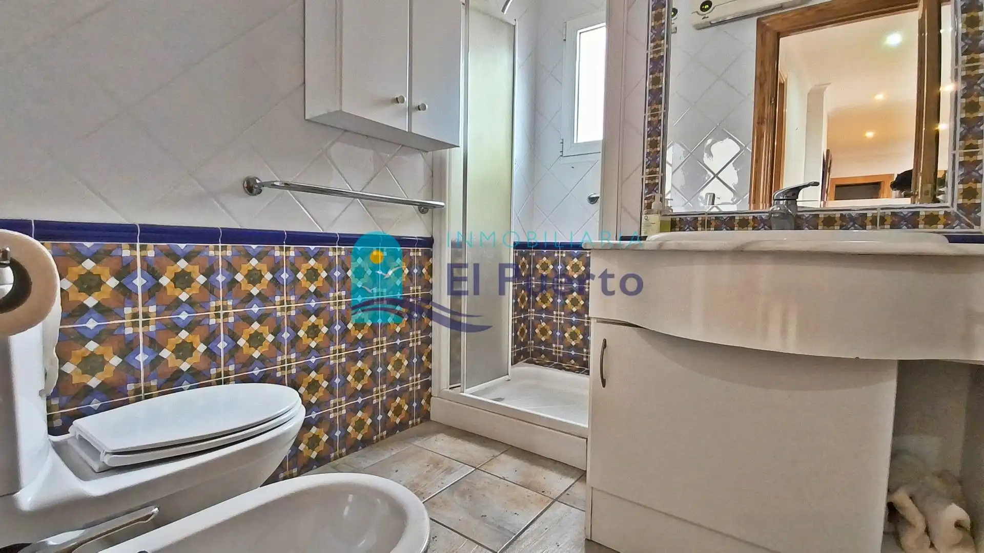 Bathroom of Flat for sale in Mazarrón  with Air Conditioner, Heating and Terrace