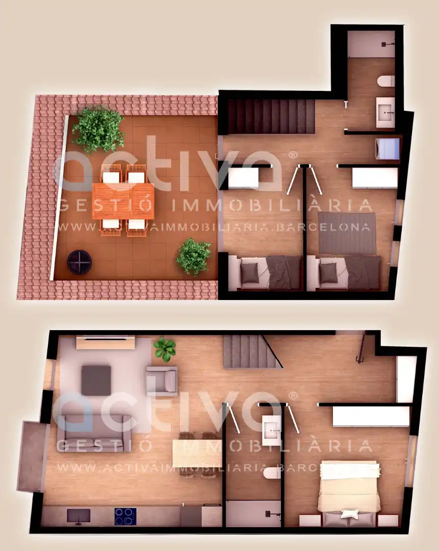 Duplex neuf avec terrasse à vendre à Carrer de Laureà Miró