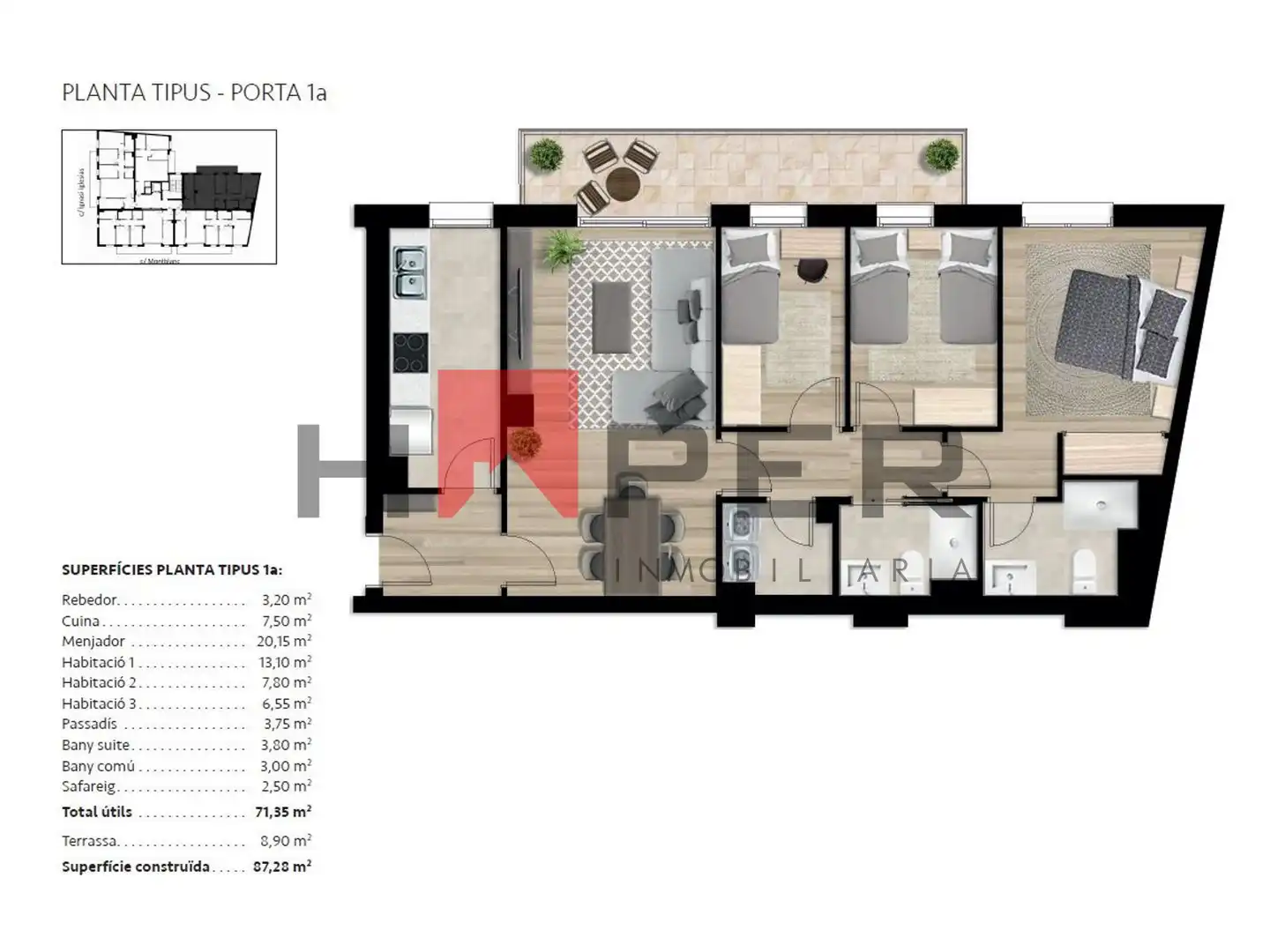 Flat with lift for sale in montblanc