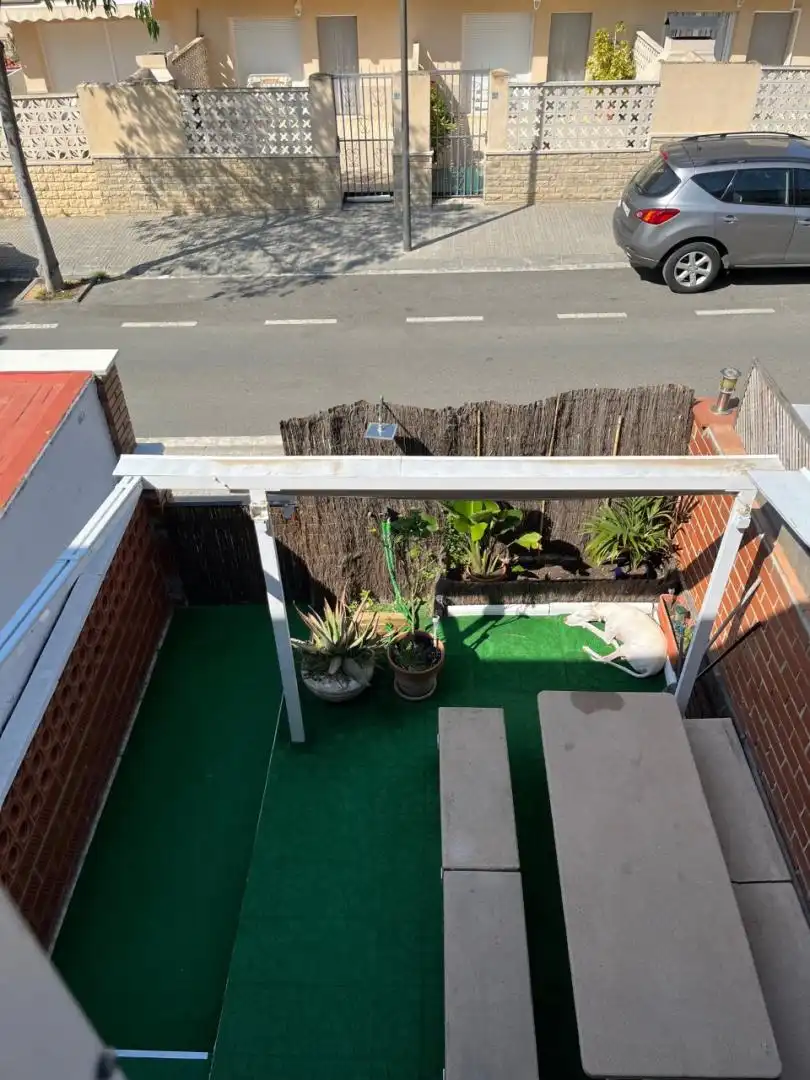 Terrasse von Einfamilien-Reihenhaus zur Miete in Cambrils mit Heizung