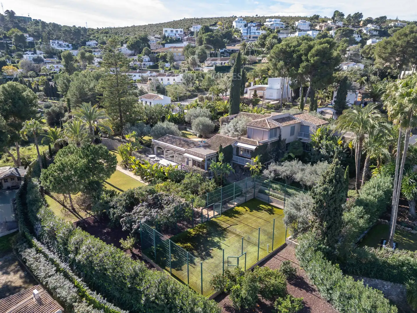 Jardín de Casa o chalet en venta en Jávea / Xàbia con Aire acondicionado, Calefacción y Jardín privado