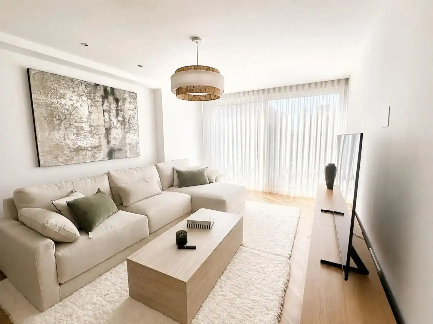 Sala de estar de Piso en venta en Marbella con Aire acondicionado