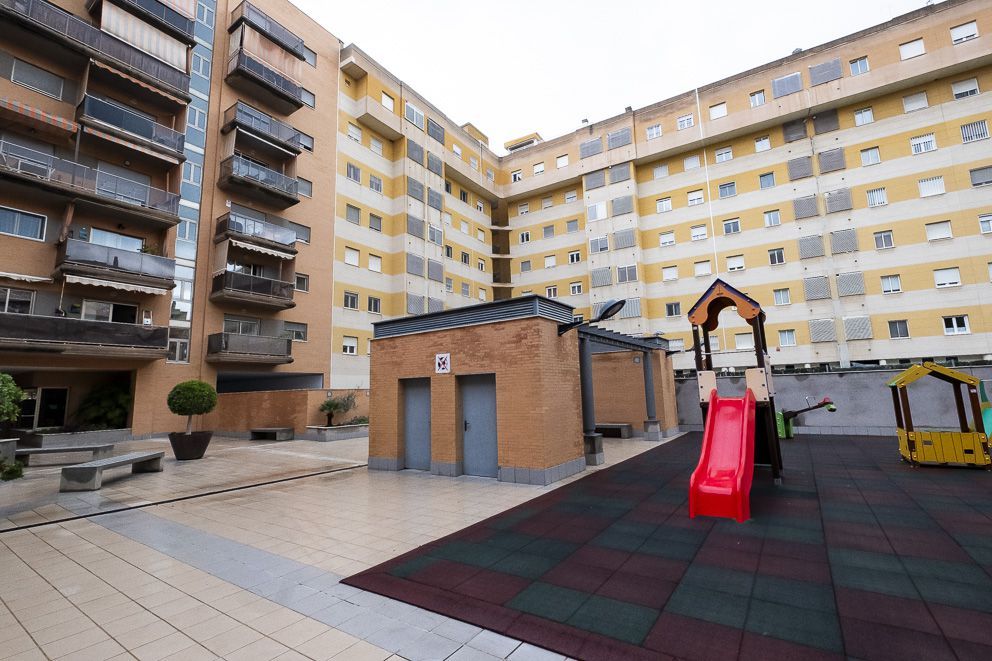 Exterior view of Flat for sale in Málaga Capital  with Air Conditioner, Heating and Storage room