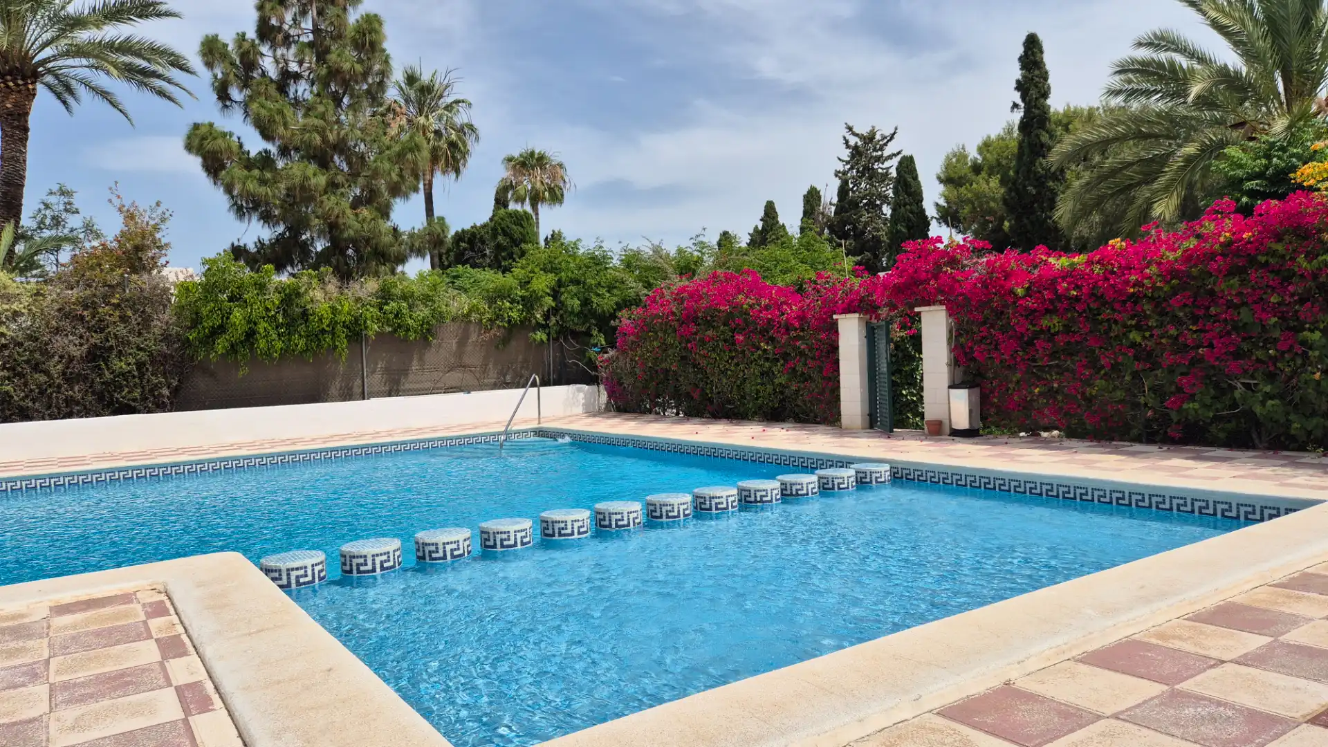 Swimming pool of Detached homes for sale in Elche / Elx  with Air Conditioner, Heating and Terrace