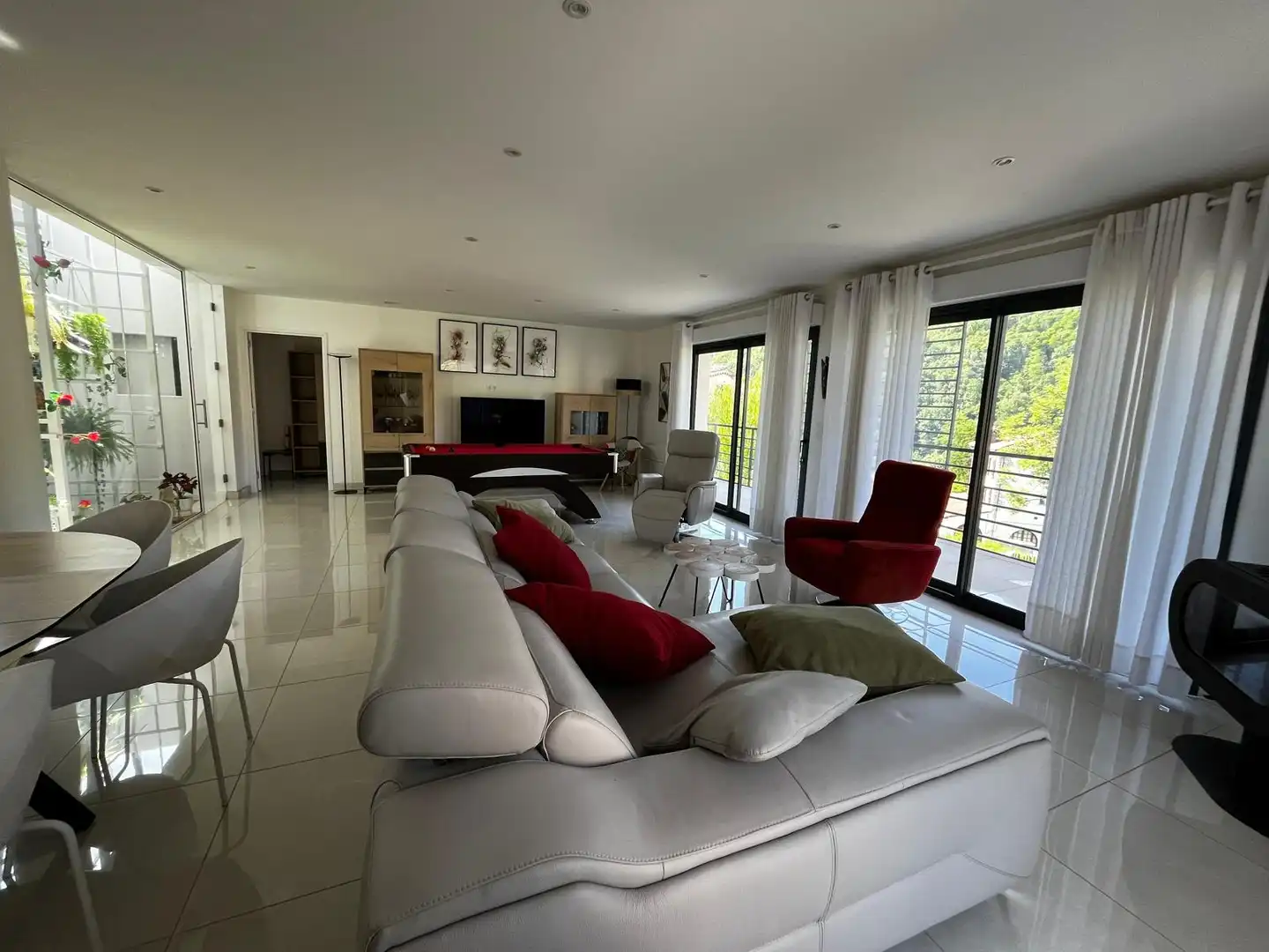 Wohnzimmer von Haus oder Chalet zum Verkauf in Molló mit Möbliert