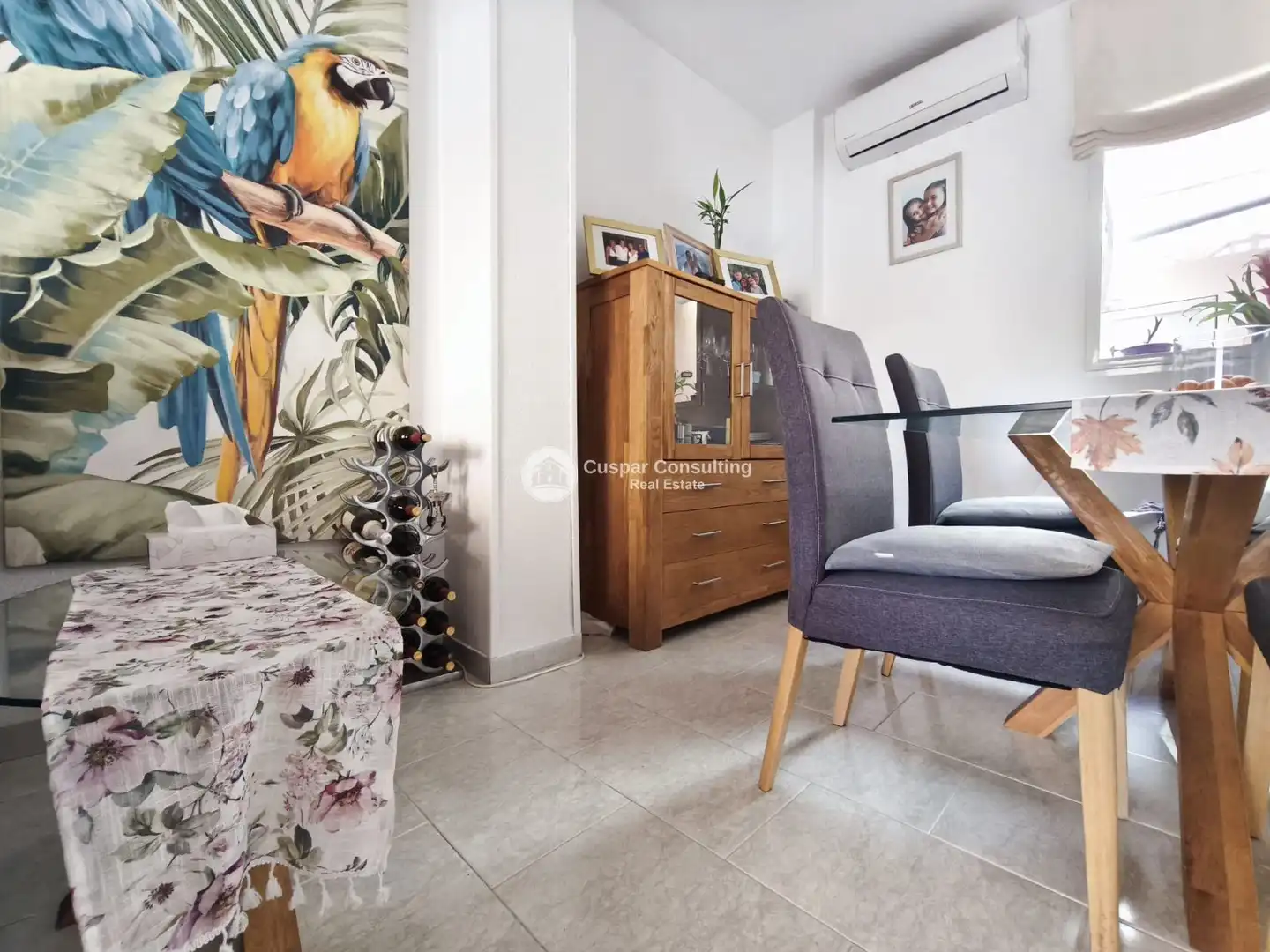 Sala de estar de Casa adosada en venta en San Pedro del Pinatar con Aire acondicionado, Calefacción y Terraza