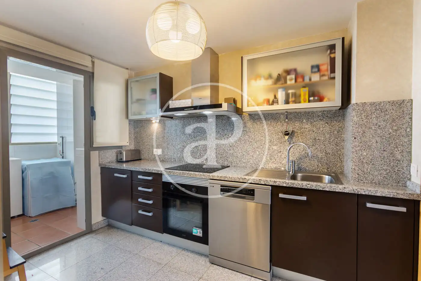 Cocina de Piso de alquiler en  Palma de Mallorca con Aire acondicionado, Calefacción y Terraza