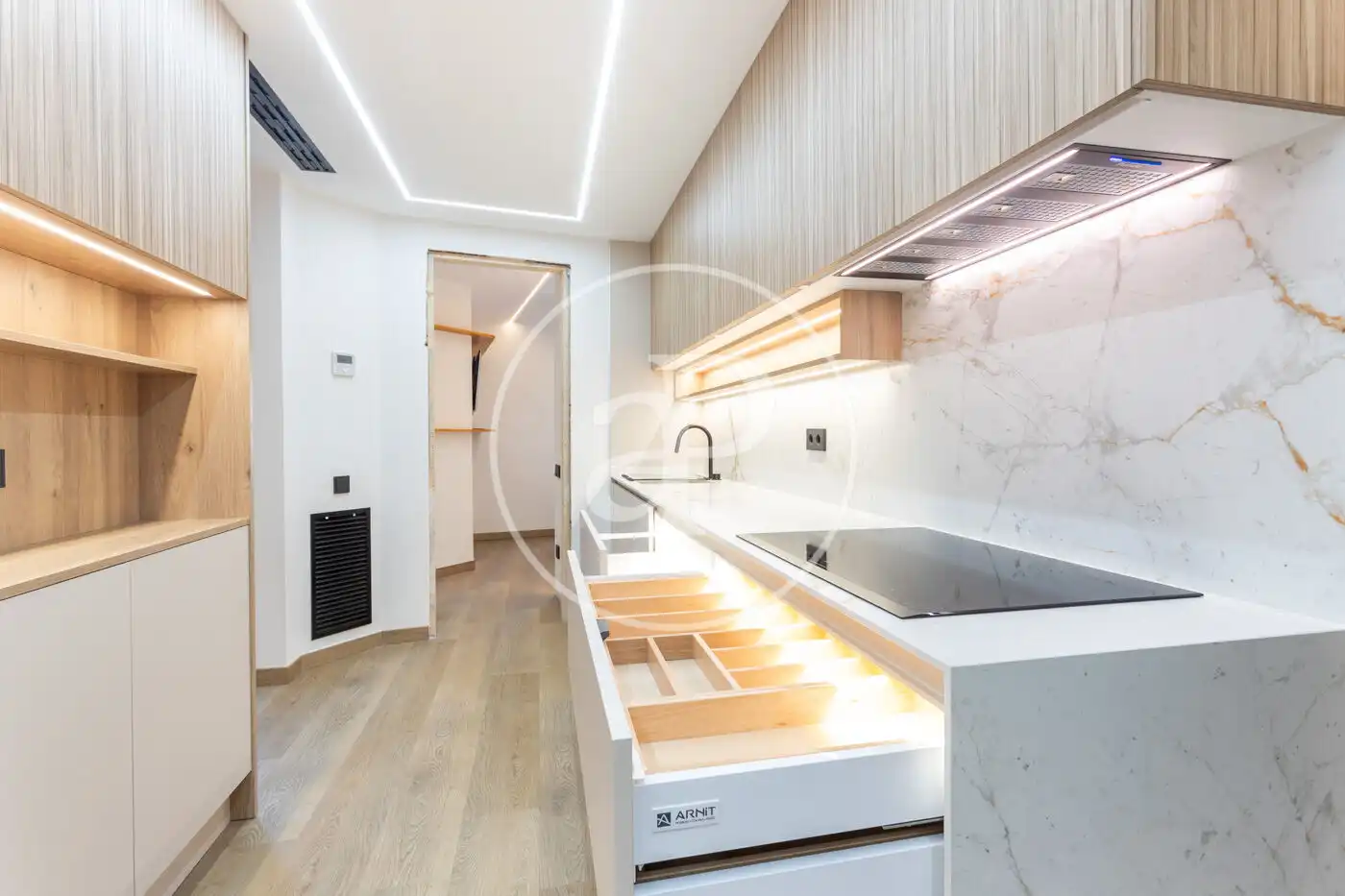 Cocina de Piso en venta en Sant Feliu de Llobregat con Aire acondicionado, Calefacción y Amueblado