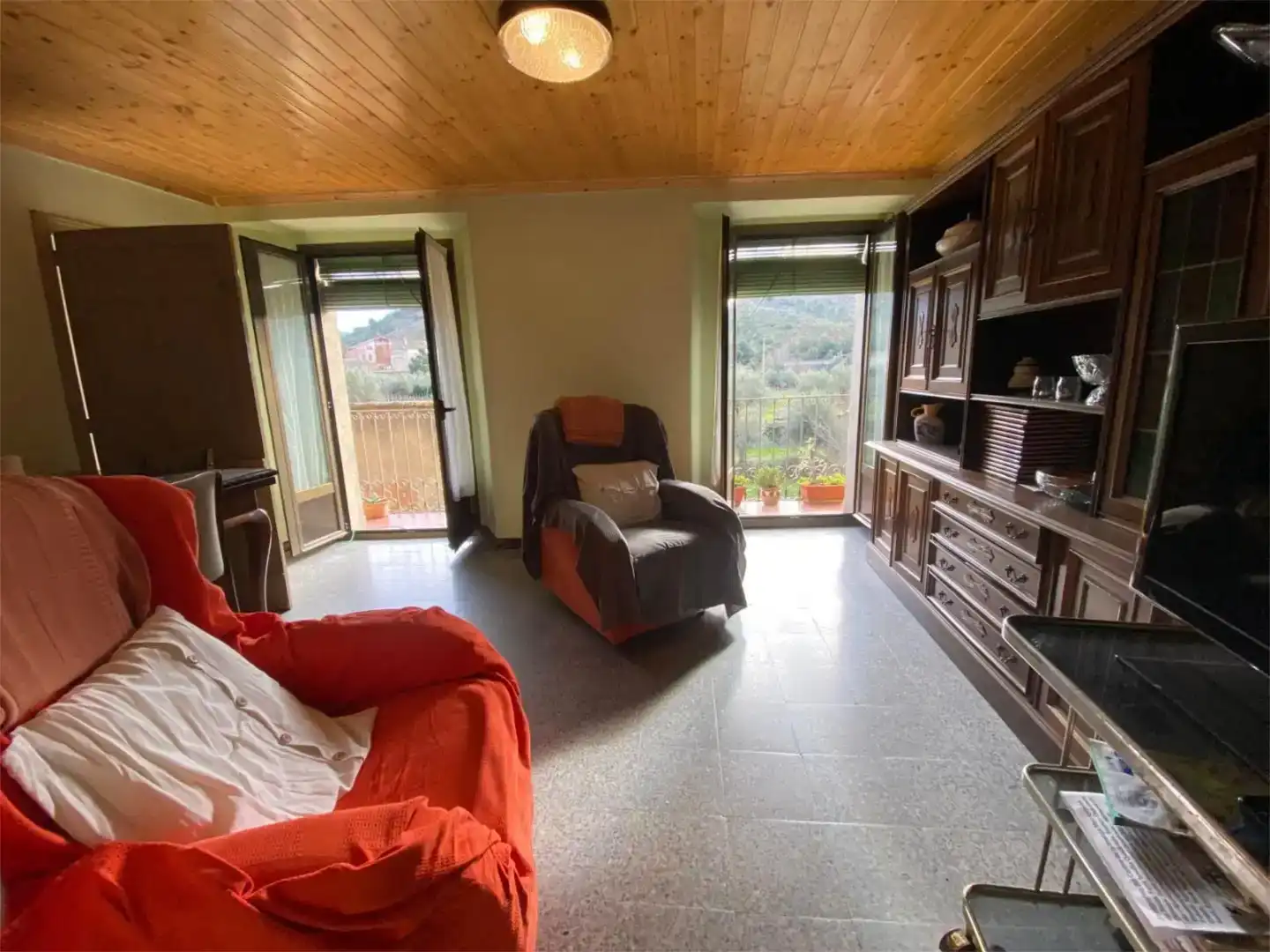 Sala d'estar de Pis en venda en Porrera amb Balcó