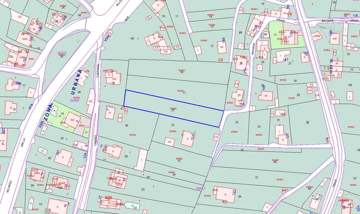Wohnbaugrundstück zum Verkauf in Castañal. Lugar Saianes  Apr A-1-11 Parcela P8, imagen 2