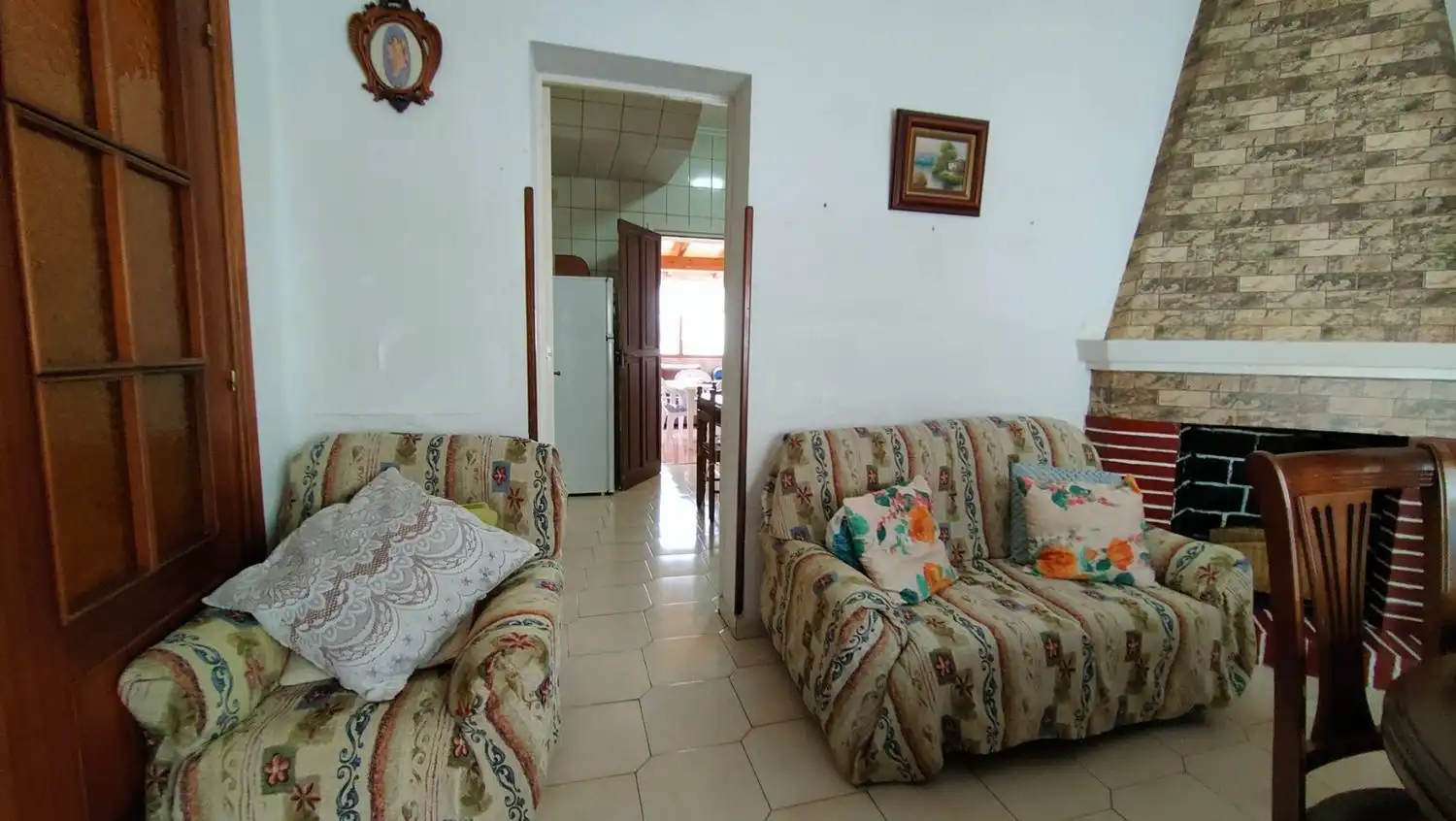 Living room of Houses for sale in Gijón   with Heating, Terrace and Storage room