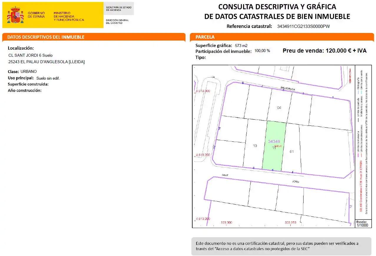 Terreno residencial en venta en Sant Jordi, imagen 7
