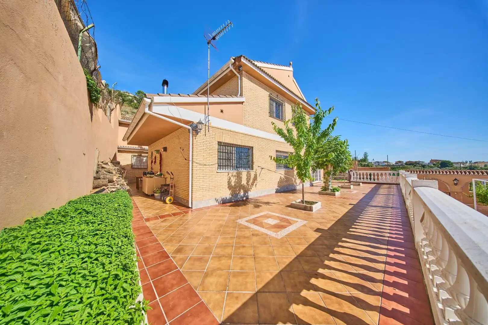 Vista exterior de Casa o chalet en venta en Nívar con Jardín privado, Terraza y Trastero