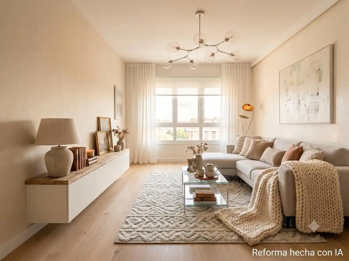 Living room of Flat for sale in Barakaldo   with Heating and Balcony