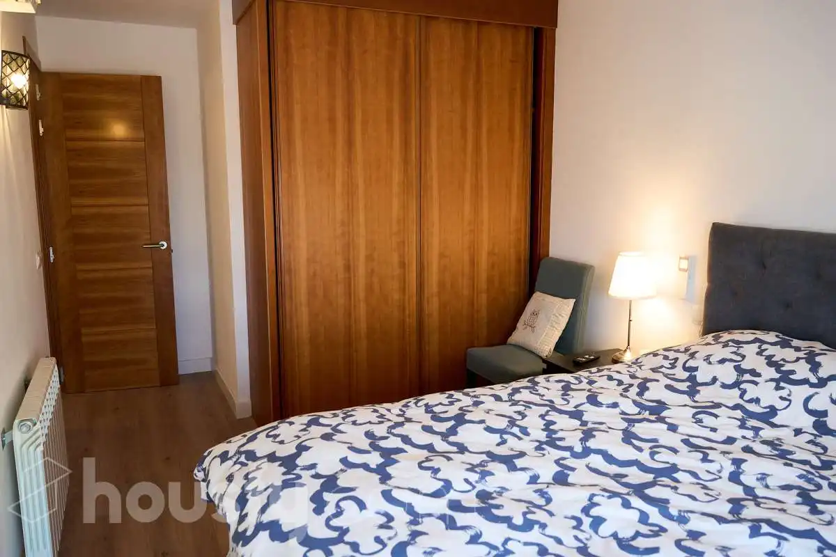 Schlafzimmer von Wohnung zum Verkauf in  Palma de Mallorca mit Klimaanlage, Heizung und Privatgarten
