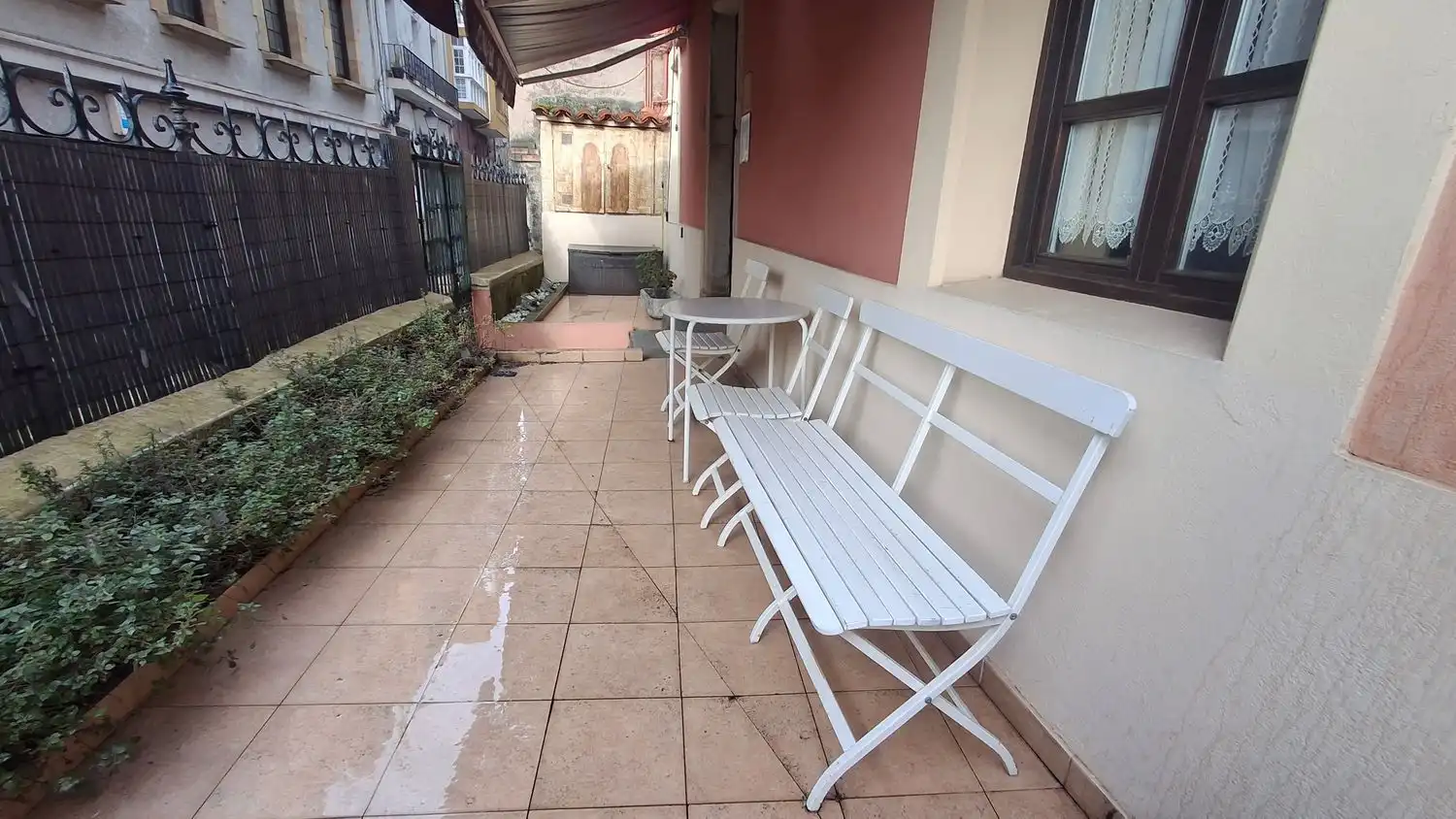 Terrace of Flat for sale in Gijón   with Heating, Terrace and Swimming Pool